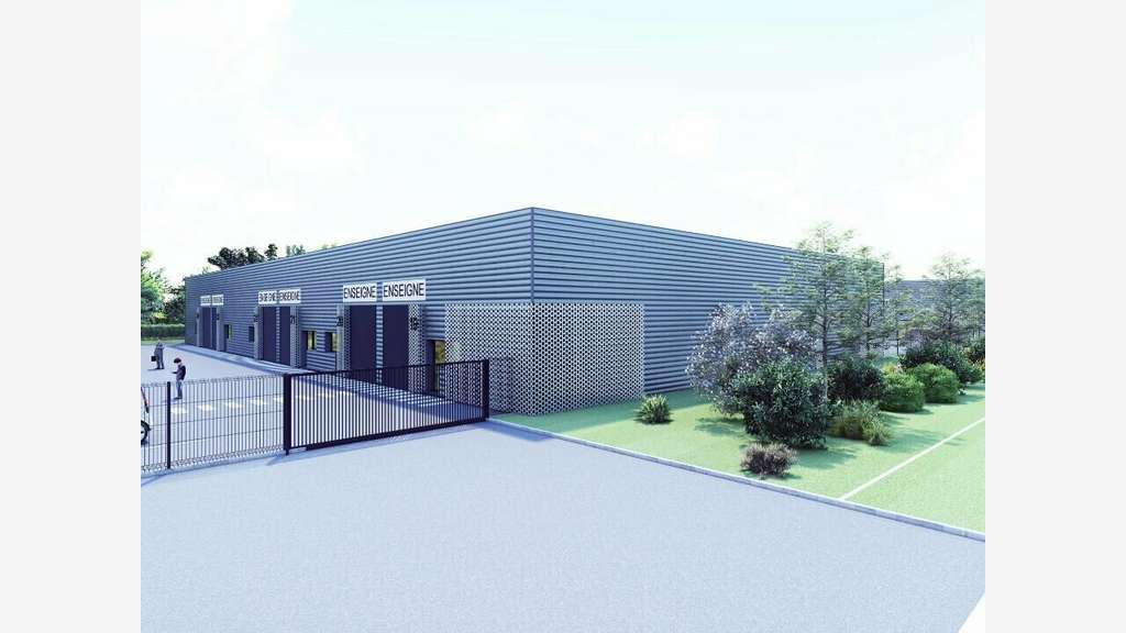 Local d'activité 105m² à louer en ZA à Rouen