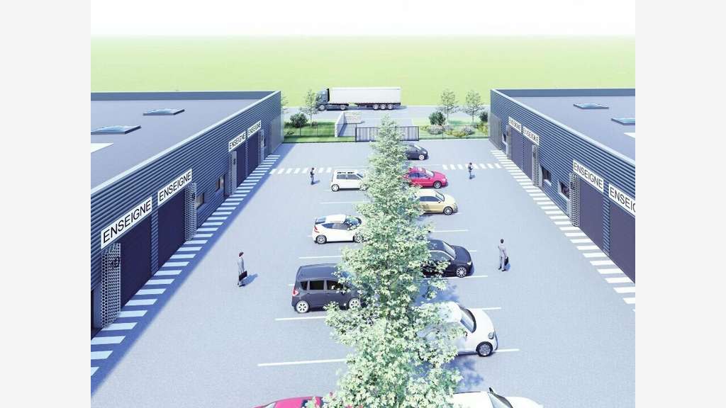 Local d'activité 105m² à louer en ZA à Rouen