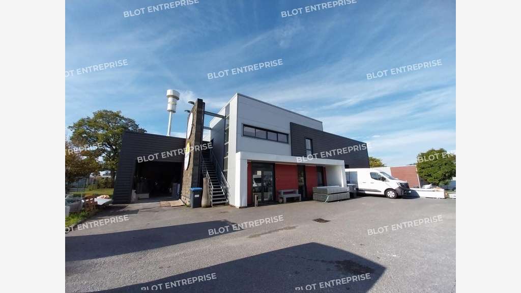 A louer locaux d'activités 651m² à Saint-Nazaire