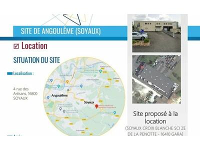 Location Locaux d'activités - Entrepôts à Soyaux