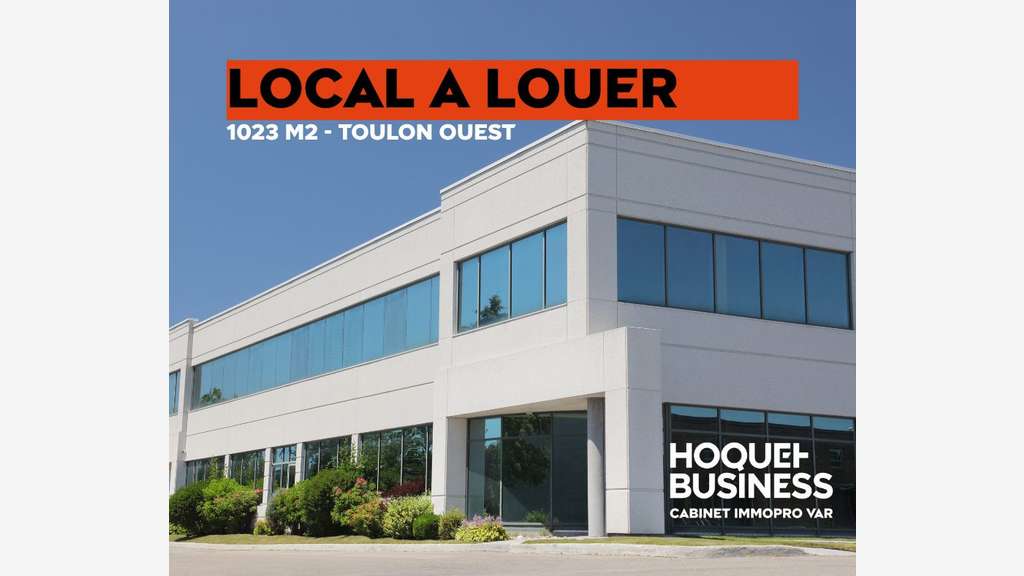 A louer locaux 1000m² aux porte de Toulon