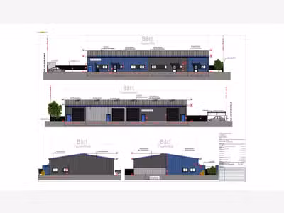 Location locaux 289m² ZI Vénissieux Corbas 