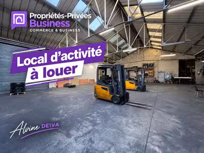 Local d'activité à louer 300m² ZI Verberie