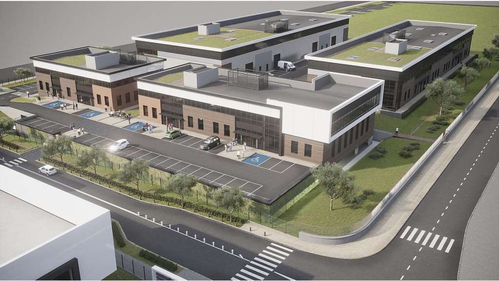 À louer local 1972m² Parc Les Chanteraines
