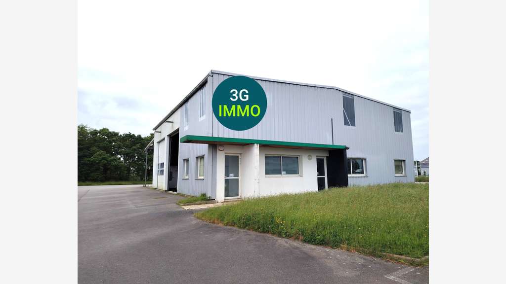 A louer bâtiment industriel 270m² à Lesneven