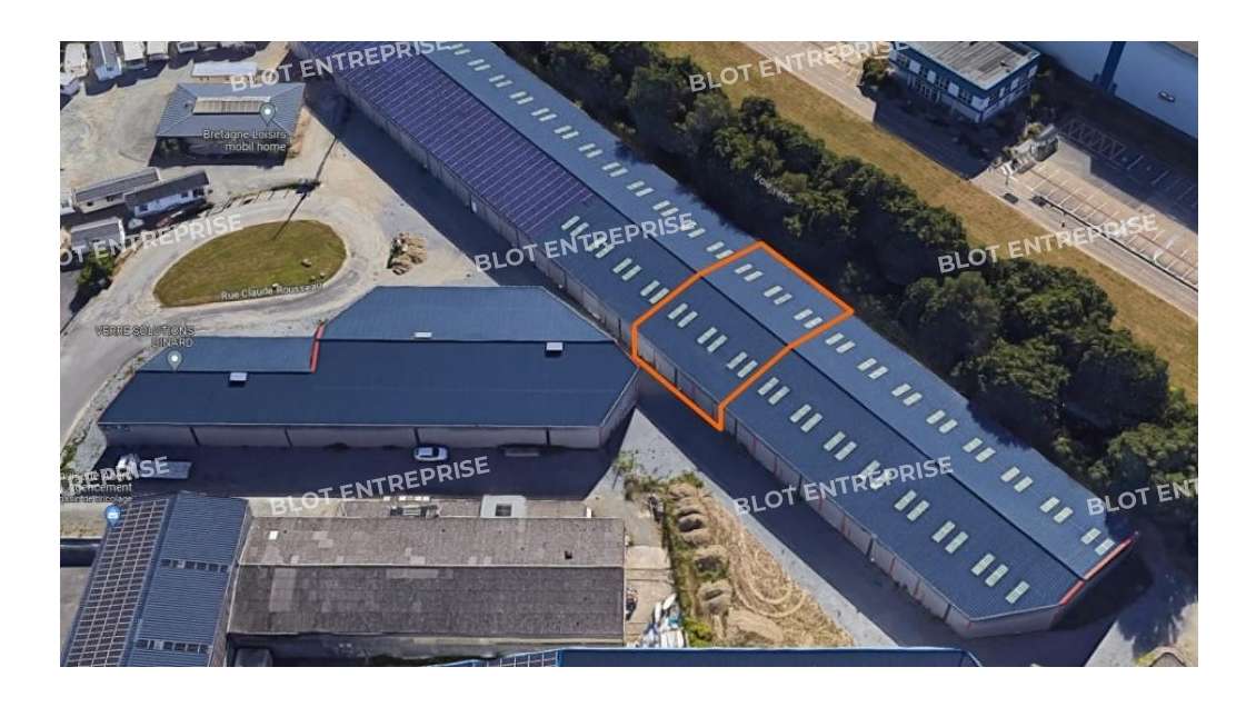 A louer local d'activité 450m² en za de Dinard