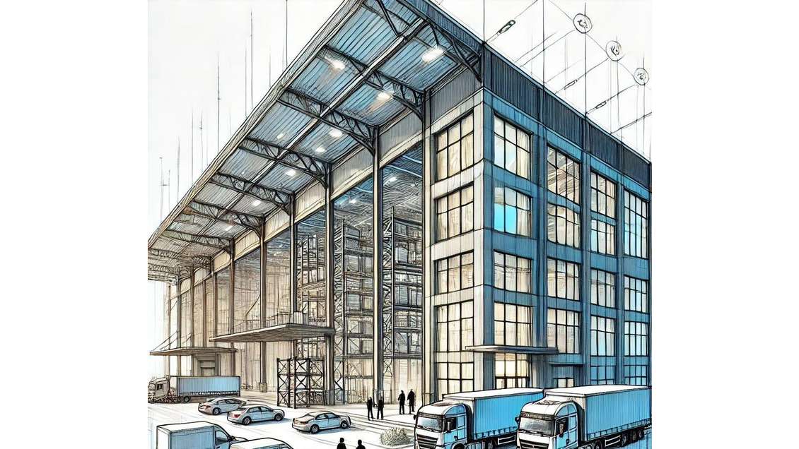 Location local d'activités 1930m² Ducos Champigny