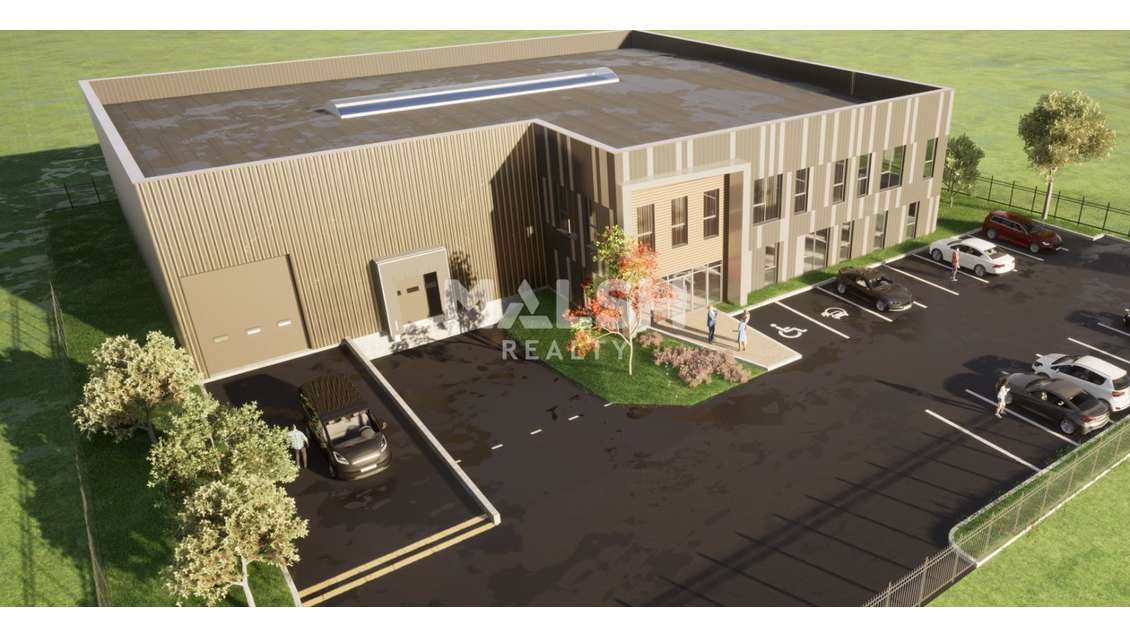 A louer local d'activité neuf 1215m² à Chavanoz