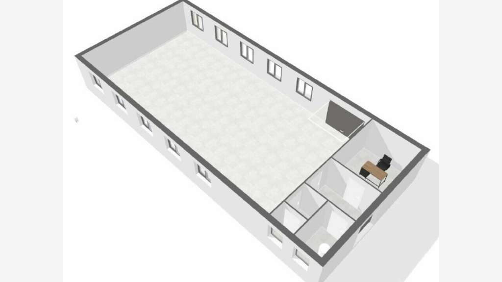 A louer bâtiment lumineux activité 150m² à Sarrey