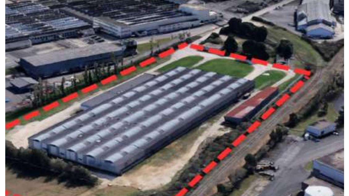 Location local industriel 10300m² Saint-Doulchard