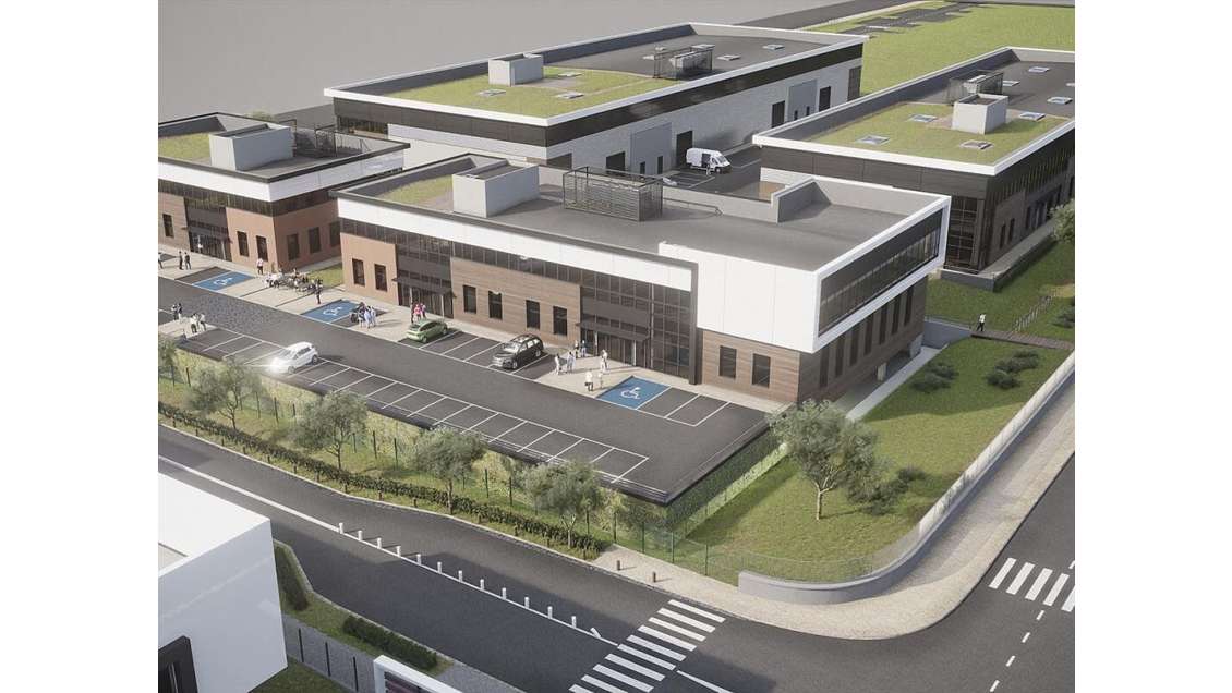 A louer local  1830m² Parc des Chanteraines