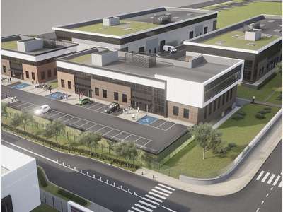 A louer local  1830m² Parc des Chanteraines