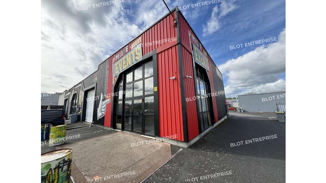 A louer local d'activité 188m² à Carquefou