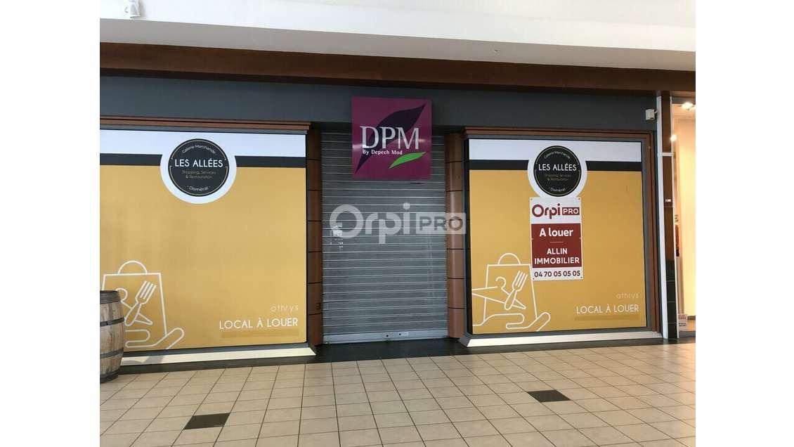 A louer local commercial de 173m² dans l'Allier