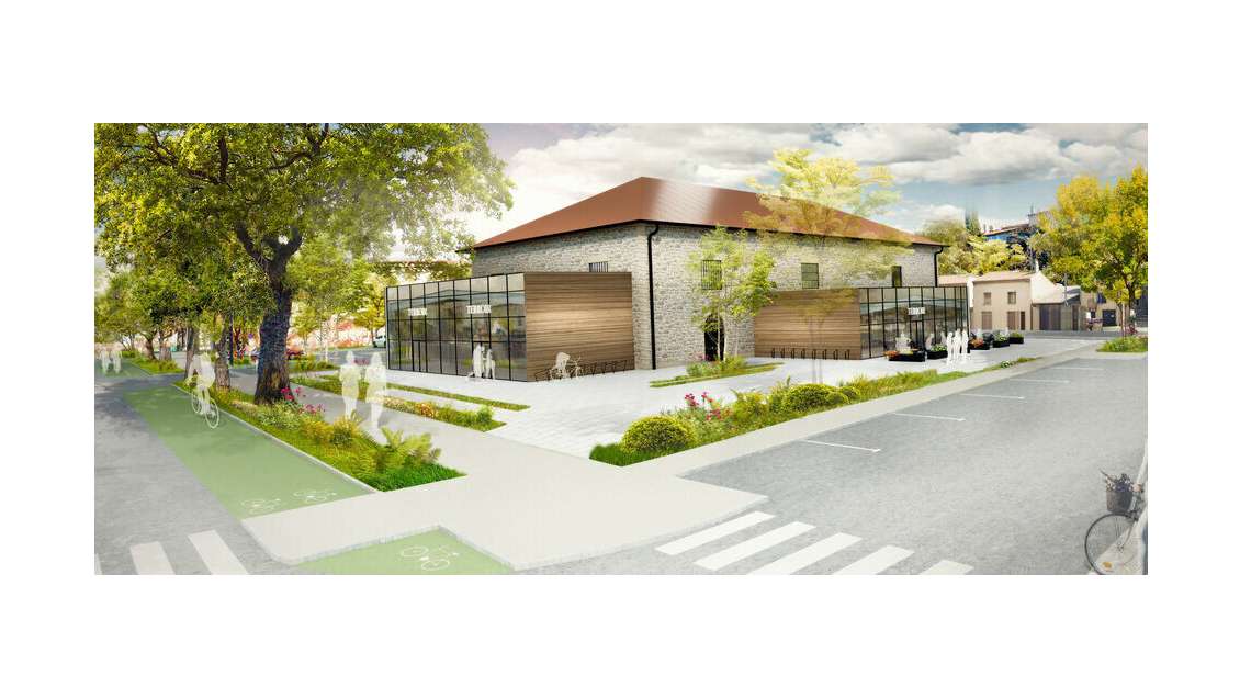 A louer espaces 15m² à Valence Halle Gourmande