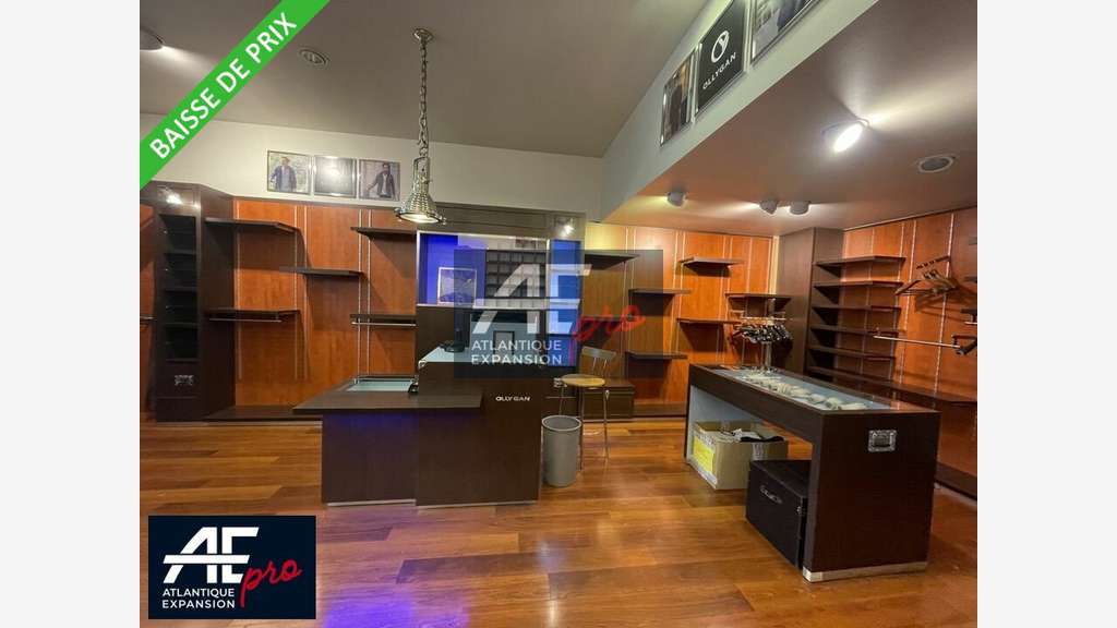 A louer local 85m² en zone piétonne Saint-Nazaire