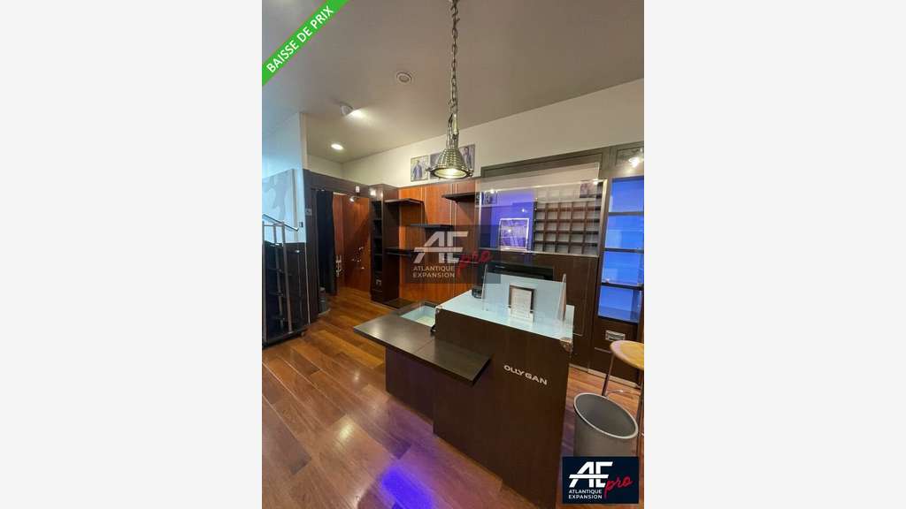 A louer local 85m² en zone piétonne Saint-Nazaire