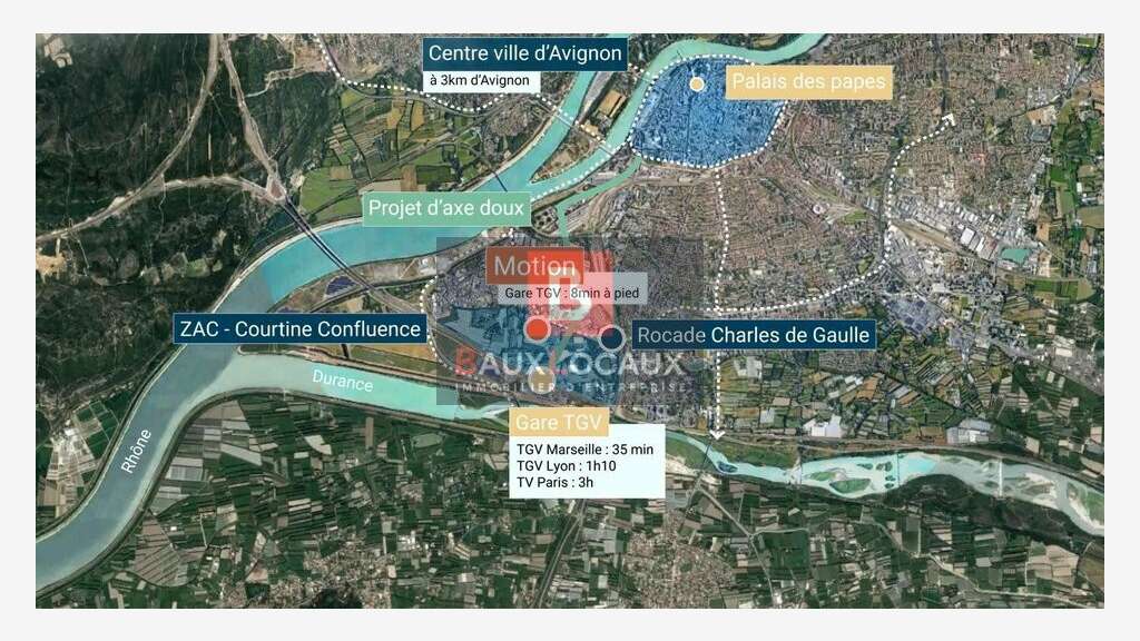 A louer bureaux 220m² à Avignon ZA Courtine