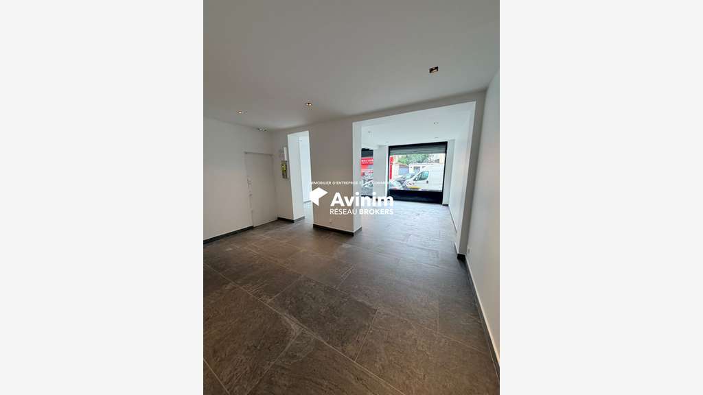A louer local commercial 50m² empl N°1 à Asnières