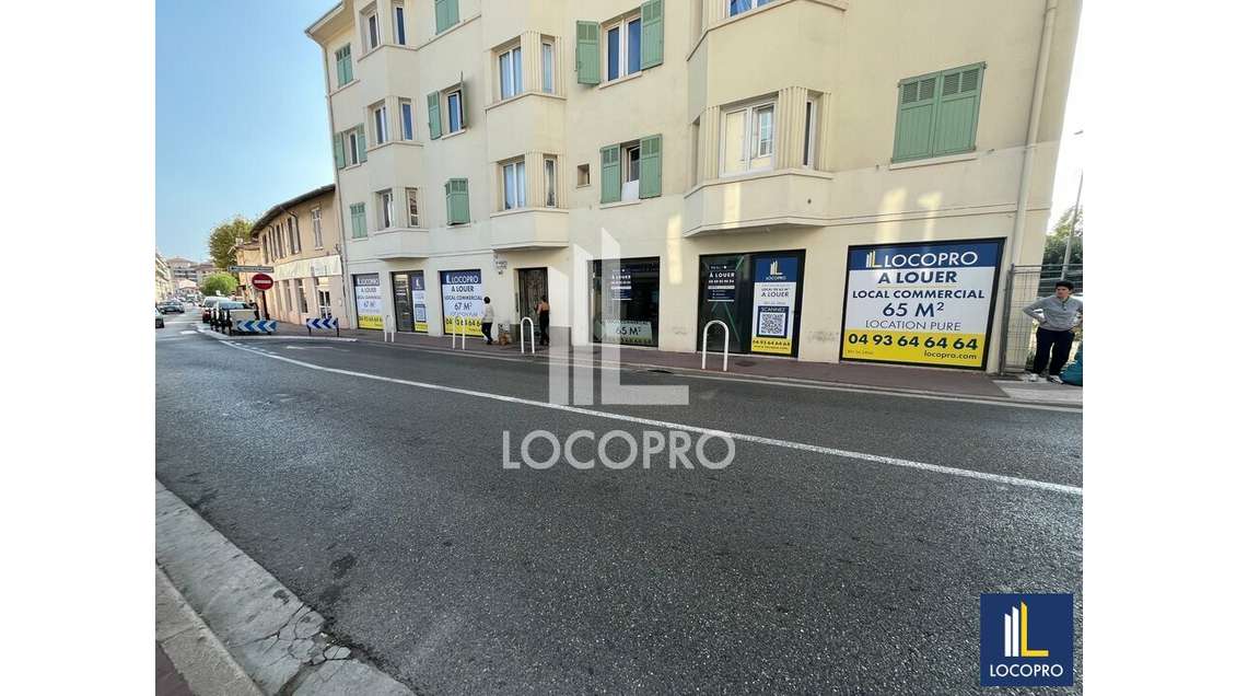 A louer local 65m² à Cannes Av Michel Jourdan