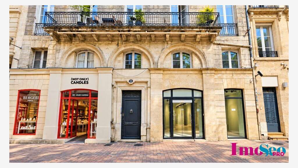Local 43m² à louer à Bordeaux hyper centre 