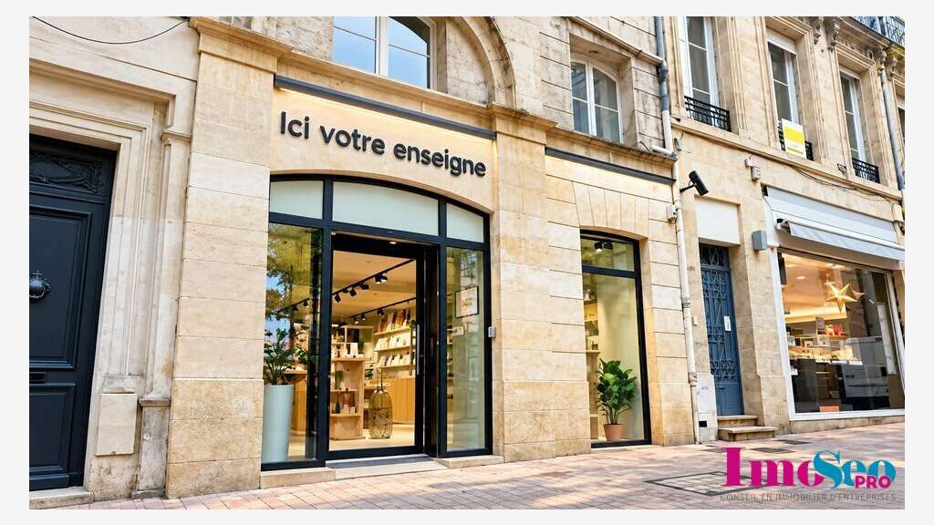 Local 43m² à louer à Bordeaux hyper centre 