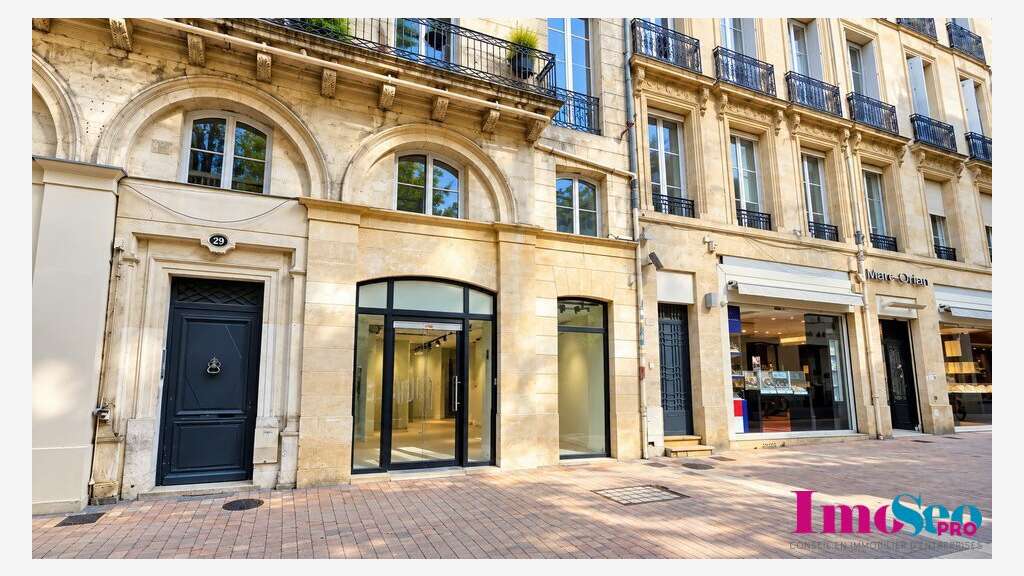 Local 43m² à louer à Bordeaux hyper centre 