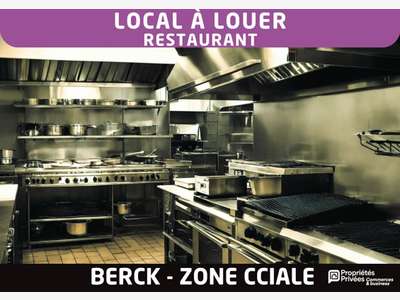 A louer local restauration 130m² à Berck