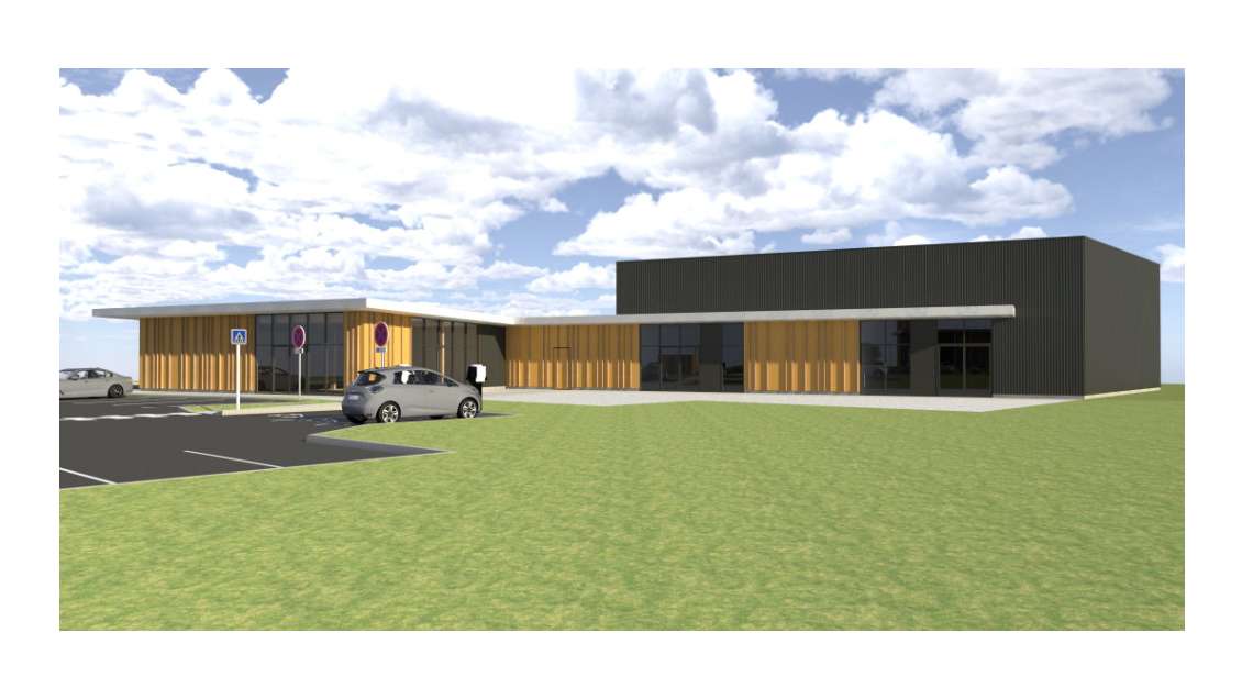 Local commercial 203m² à louer à Biganos