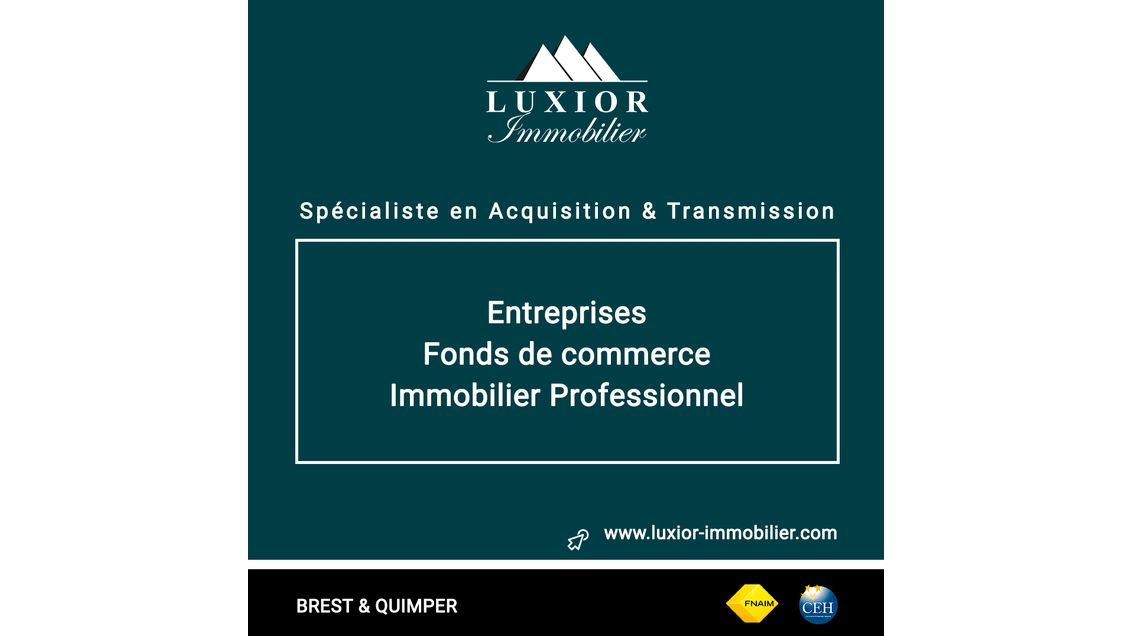 A louer local commercial 130m² à Saint-Pabu centre