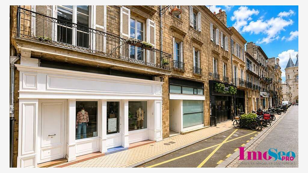 A louer local commercial 40m² Bordeaux historique