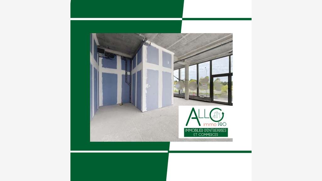A louer local commercial neuf 39m² à Anglet