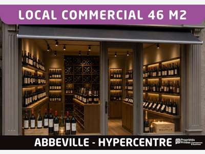ABBEVILLE - LOCATION LOCAL COMMERCIAL 46 m2 -