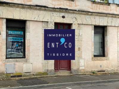 A louer local commercial 141m² à Agen centre