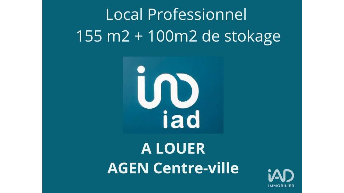 Local commercial à Agen