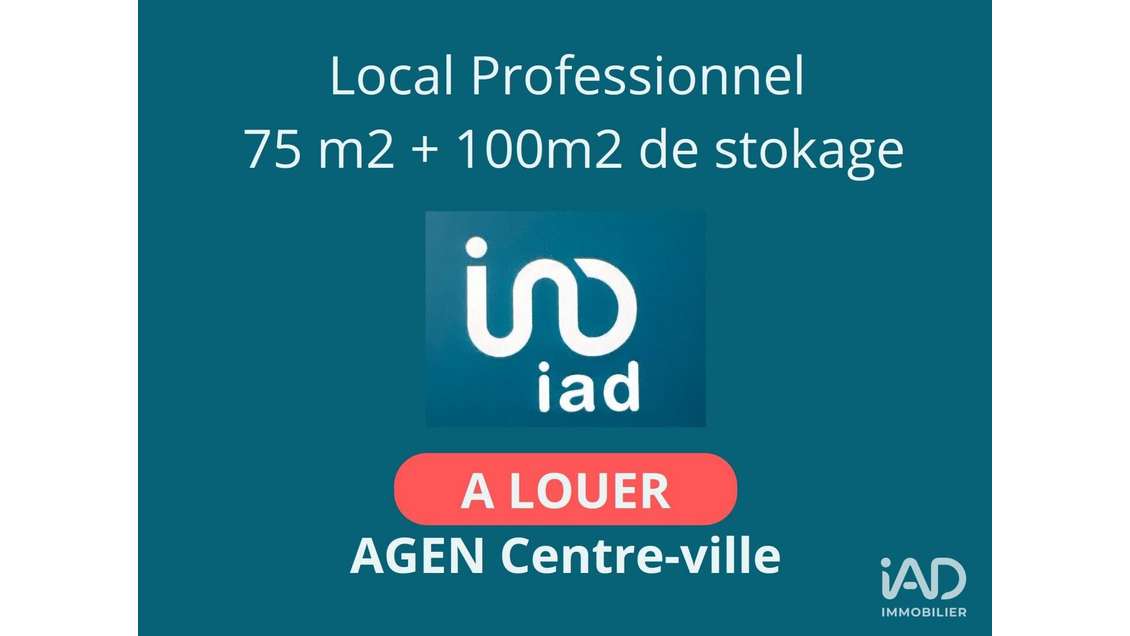 Local commercial à Agen