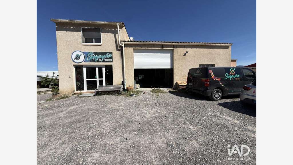 A louer local d'activité 250m² ZA d'Aiglun