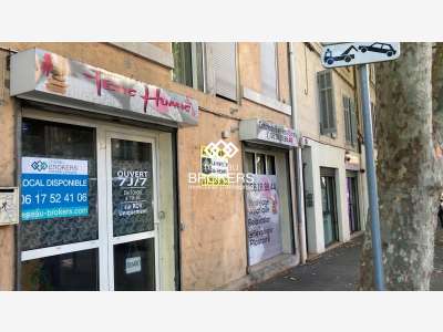 A louer boutique sur bd extérieur Aix-en-Provence