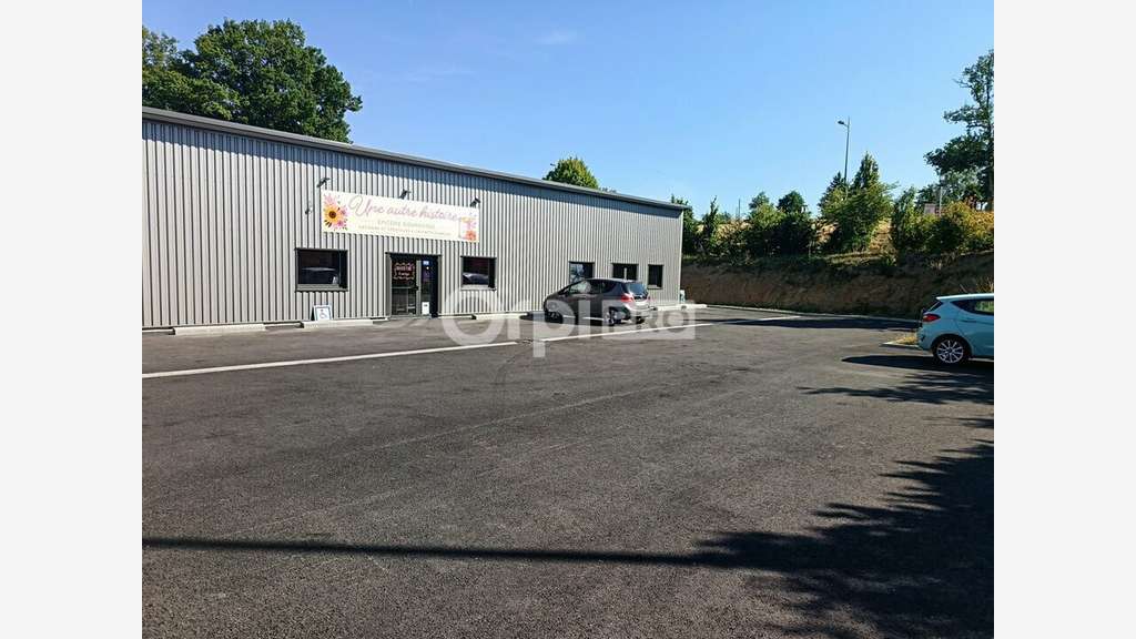 Loue local commercial neuf 162m² Aixe-sur-Vienne
