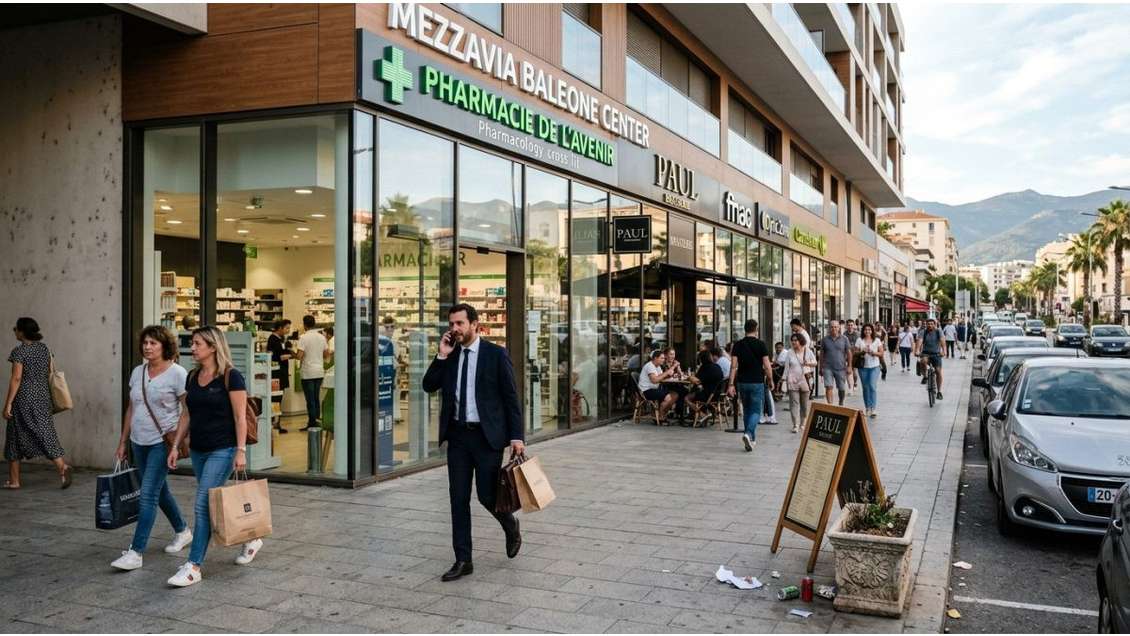 Loue immeuble de 345m² à Ajaccio Mezzavia Baleone