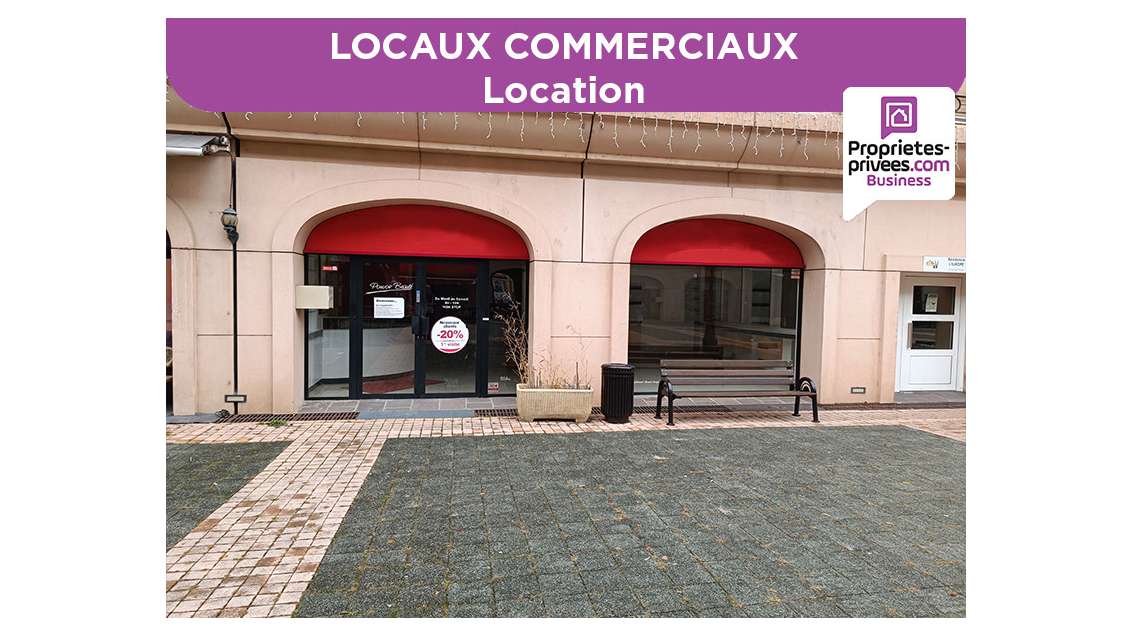 A louer local commercial 88m² Albertville centre 