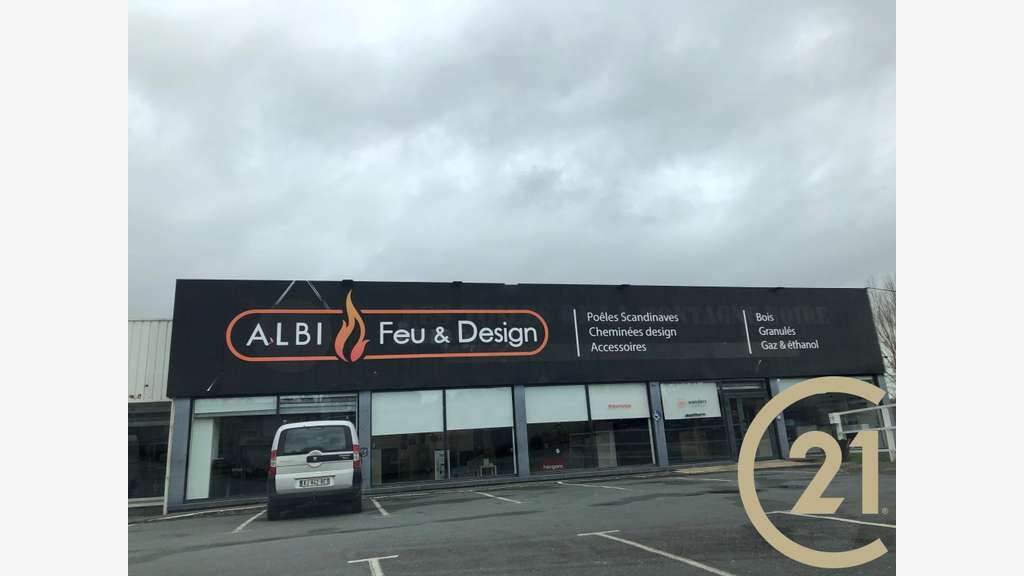 A louer local commercial de 500m² à Albi Sud