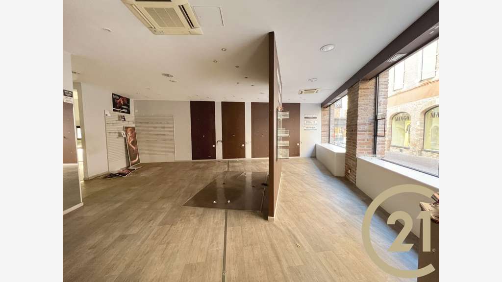 Loue local commercial 100m² en hyper-centre d’Albi