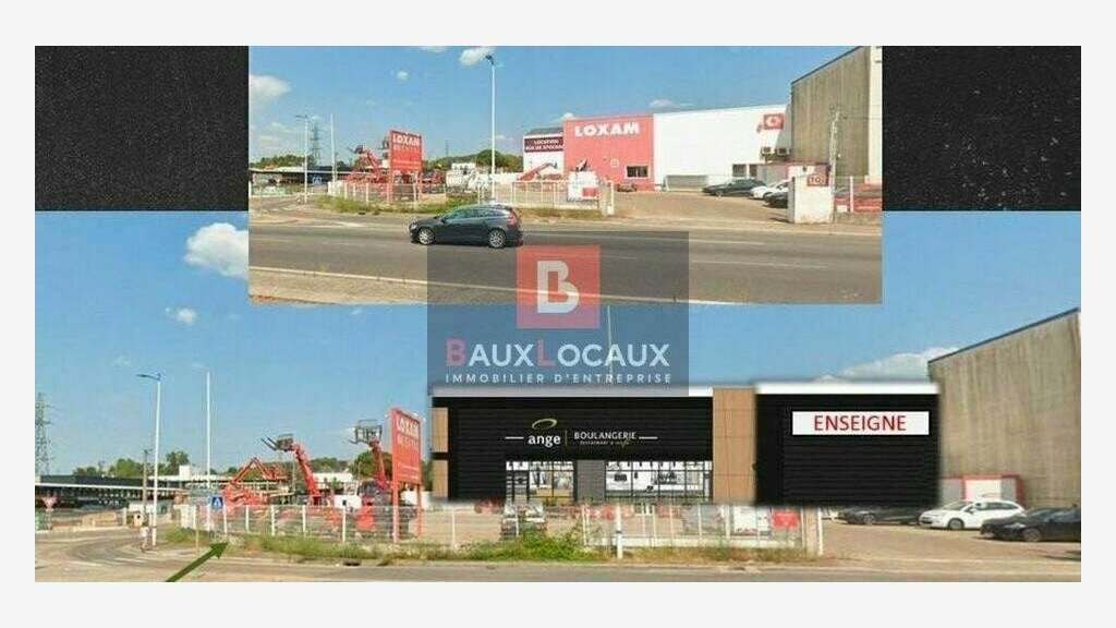 A louer local 900m² sur rond point à Alès