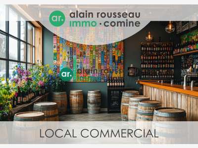 Local commercial 295m², 126m² de terrasse, Angers