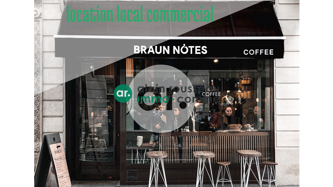 A louer local 84m² avec vitrine au centre d'Angers