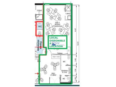 Location Locaux commerciaux - Boutiques à Angers