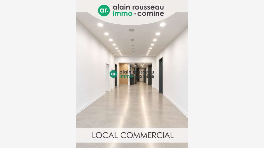 A louer local commercial 88m² à Angers centre