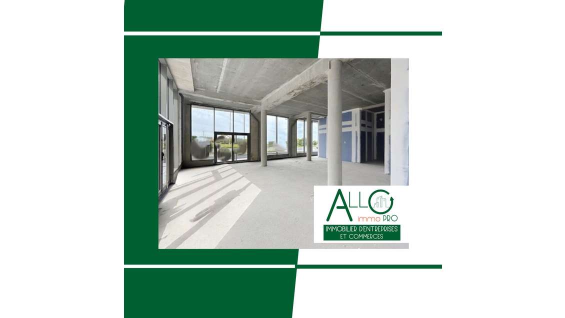 A louer local neuf 106m² à Anglet boulevard du BAB