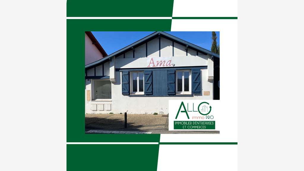 A louer local cial 70m² à Anglet avenue de l'Adour